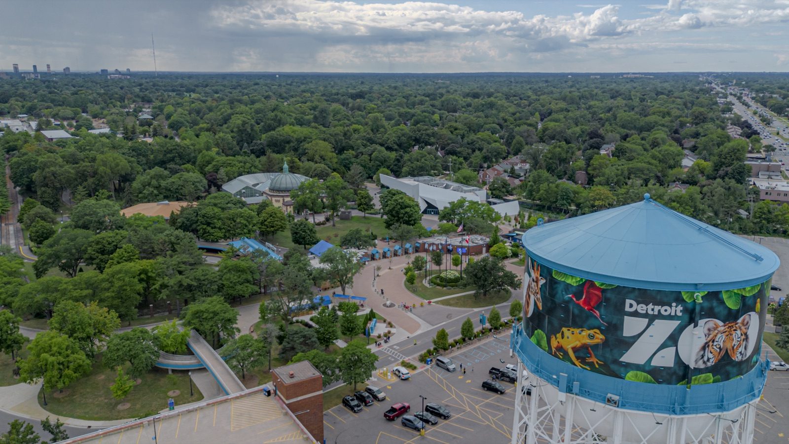 Detroit Zoo parking